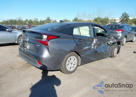 2021 Toyota Prius L Eco from USA, damaged, VIN JTDKAMFU6M3153168